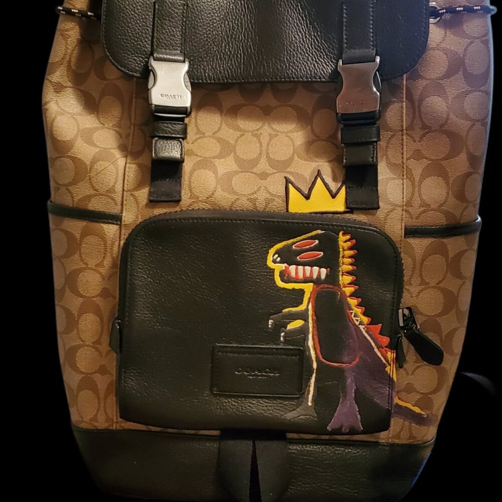 Large Coach Basquiat Track Backpack Limited Edition